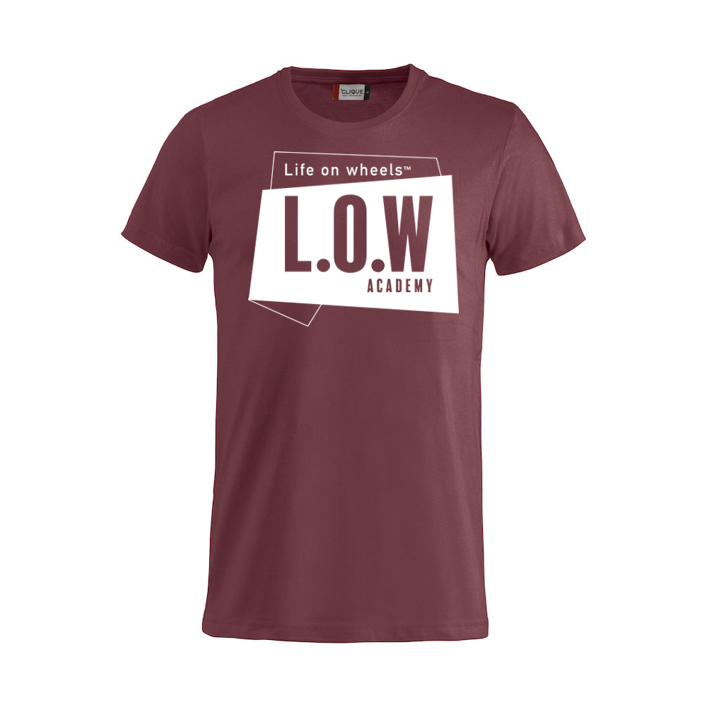 Low Bordeaux tshirt