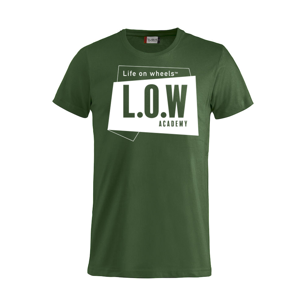 LOW Flaskegrøn Tshirt