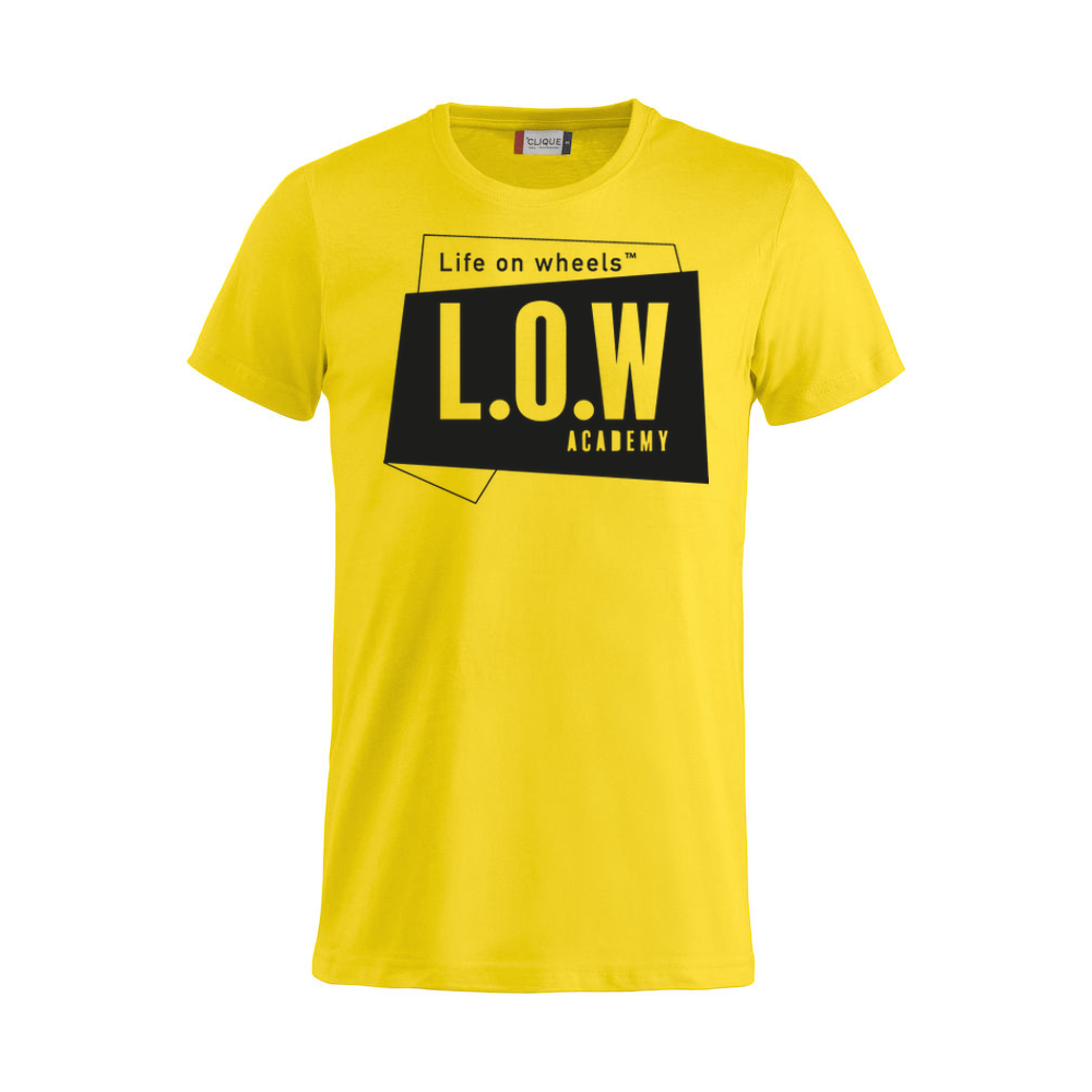 L.O.W T-shirt – Gul