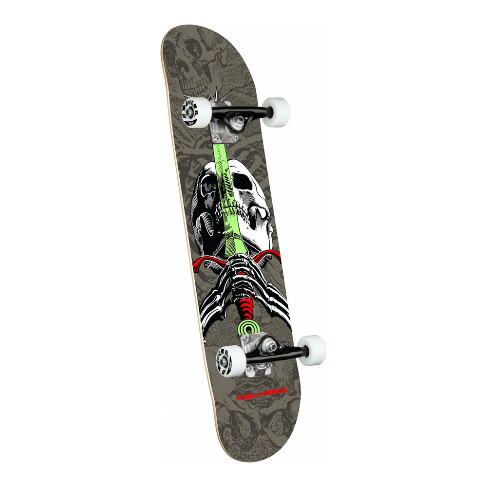 Powell Peralta Skull and Sword Skateboard – Grå