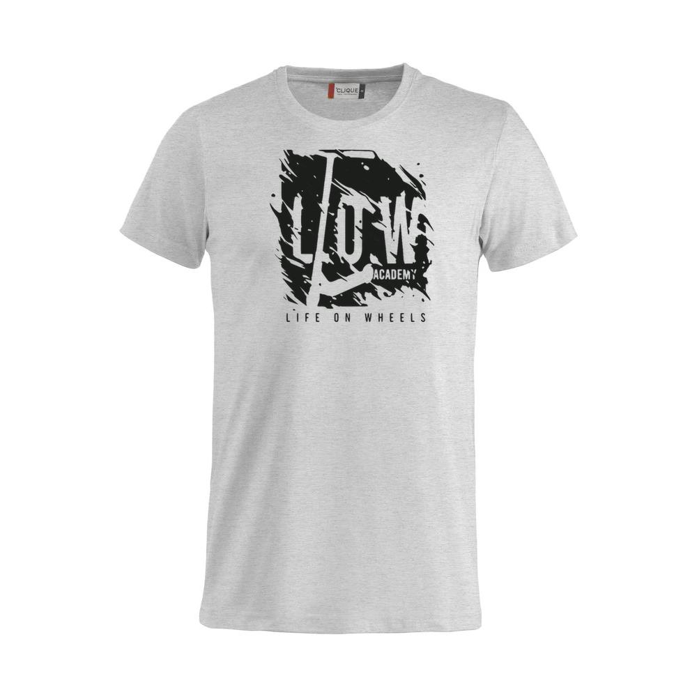 L.O.W T-shirt – Lysegrå – Løbehjul