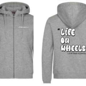 L.O.W Zip Hoodie - Life on Wheels – Skriv i kommentarfeltet hvilken str. 130/140, XS, S, M, L